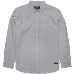 Clothing Vissla Woodshop Long Sleeve Woven Men's Shirt