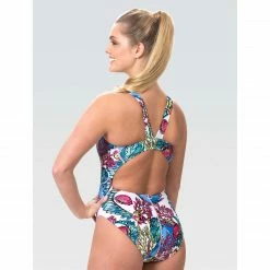 Dolfin Classics Women's Coral Reef Print One Piece Swimsuit Swimwear