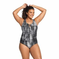Swimwear Speedo Knotted Crisscross One Piece