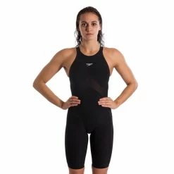 Swimwear Speedo LZR Pure Valor Kneeskin Open Back- Black