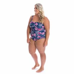Swimwear Capriosca Vintage Paisley One Piece Tank
