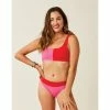 Carve Stinson Bottom: Fuchsia Swimwear