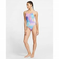 Swimwear Nike Spectrum Lace Up Tie Back One Piece