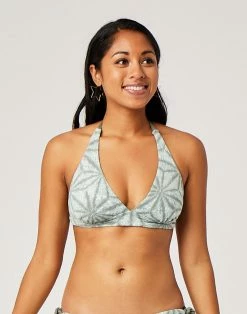 Carve Beth Reversible Top- Moss