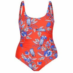 Swimwear Capriosca Cherry Blossom Scoop One Piece