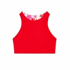Carve Sanitas Reversible Top: Orchard/Hot Red Swimwear 14 Carve Sanitas Reversible Top: Orchard/Hot Red Swimwear