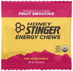 Honey Stinger Fruit Smoothie Organic Energy Chews Energy Gels & Chews