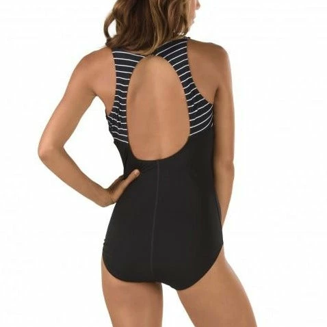 Speedo Printed High Neck One Piece 4 Speedo Printed High Neck One Piece