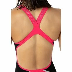 Swimwear Speedo LZR Pure Intent Open Back Kneeskin- Red