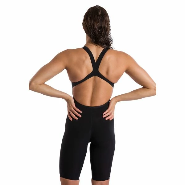 Swimwear Speedo LZR Pure Valor Kneeskin Open Back- Black 4 Swimwear Speedo LZR Pure Valor Kneeskin Open Back- Black