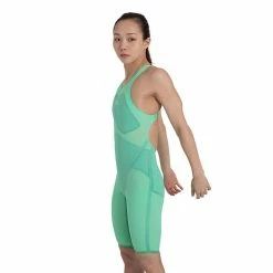 Swimwear Speedo LZR Pure Valor Kneeskin Open Back- Green Glow
