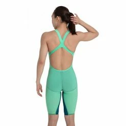 Swimwear Speedo LZR Pure Valor Kneeskin Open Back- Green Glow