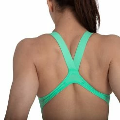 Swimwear Speedo LZR Pure Valor Kneeskin Open Back- Green Glow