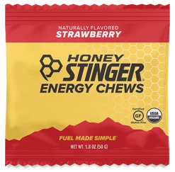 Honey Stinger Strawberry Organic Energy Chews Energy Gels & Chews