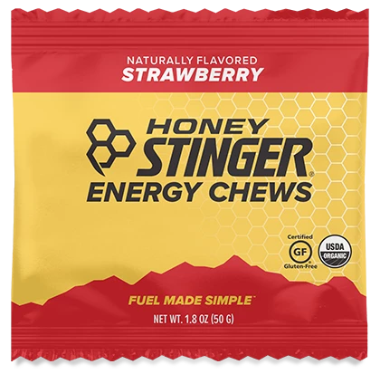 Honey Stinger Strawberry Organic Energy Chews Energy Gels & Chews 3 Honey Stinger Strawberry Organic Energy Chews Energy Gels & Chews