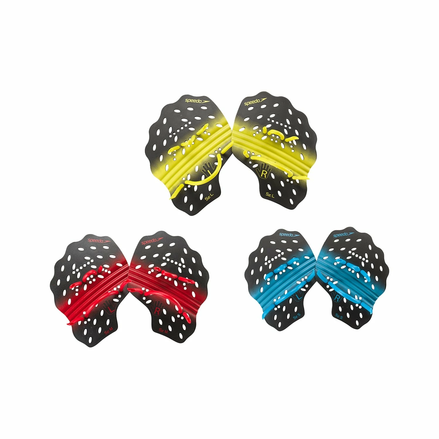 Swim Paddles Speedo Preflex Paddles 3 Swim Paddles Speedo Preflex Paddles