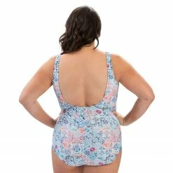 Dolfin Aquatic Fitness Aquashape Women's Almafi Moderate Ruched Front One Piece Swimsuit