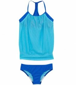 Speedo Girls Blouson Tankini Set