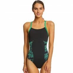 Speedo Endurance + Flow Force Splice Flyback Swimwear