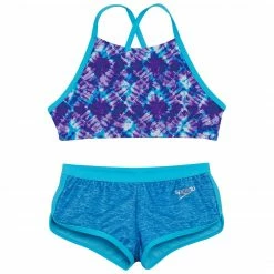 Speedo High Neck Camikini Boyshort 2PC Kid's New Arrivals 6 Speedo High Neck Camikini Boyshort 2PC Kid's New Arrivals