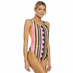 Swimwear Dolfin Classics Women's Heat Wave Print One Piece Swimsuit