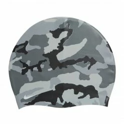 Nike Camo Silicone Cap Swim Caps