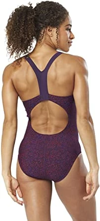 Speedo Endurance Lite Print Muscleback Swimwear