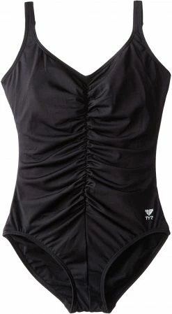TYR Solid Shirred Controlfit One-Piece