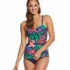 Dolfin Aquashape Lanai Tie Front Tankini Top 1 Dolfin Aquashape Lanai Tie Front Tankini Top