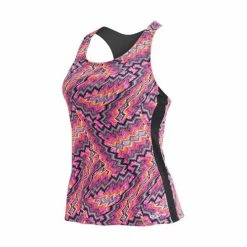 Dolfin Aquashape Kaleido Racer Back Tankini Top Swimwear