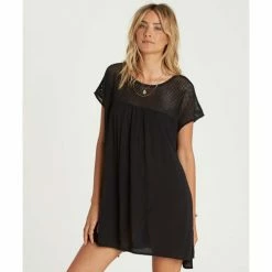 Swimwear Billabong Meshin Around Cover Up Dress