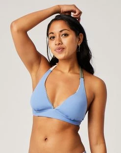 Swimwear Carve Beth Reversible Top- Iris