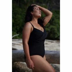 Capriosca Criss Cross 1-Piece Swimwear