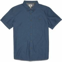 Clothing Vissla Two Stroke Woven Short Sleeve