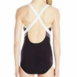 Speedo Flow Active Chlorine Resistant One Piece Black Swimwear