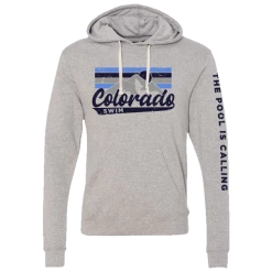 MI Sports Hoodies & Sweatshirts Swim Colorado Swim Pool Is Calling Hoody