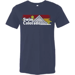 MI Sports Swim Colorado Retro T-Shirt Tees & Tanks
