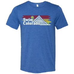 MI Sports Swim Colorado Retro T-Shirt Tees & Tanks