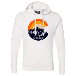 MI Sports Swim Colorado Mountain C Retro Hoody