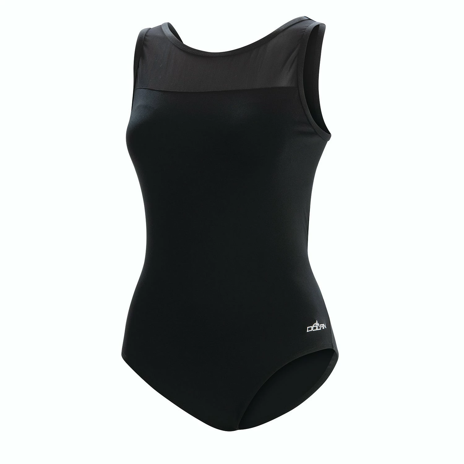 Dolfin Aquashape Black Power Mesh V-2 Back One Piece Swimsuit 4 Dolfin Aquashape Black Power Mesh V-2 Back One Piece Swimsuit