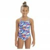 Girls Dolfin Girl's Uglies One Piece-Sharkonator
