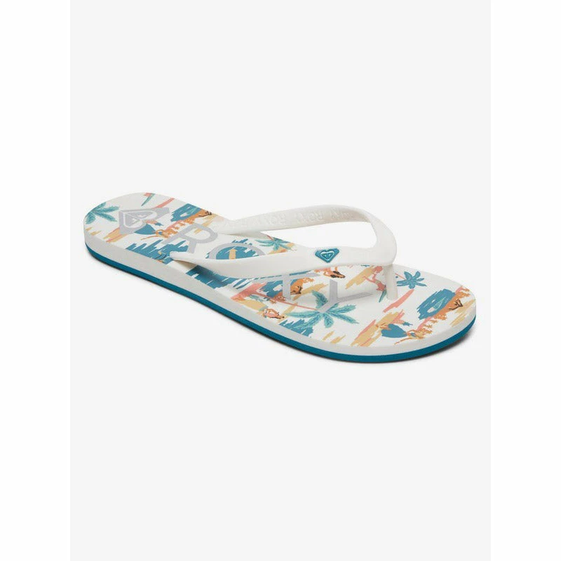 Roxy Girl Tahiti Flip Flops Girls 3 Roxy Girl Tahiti Flip Flops Girls