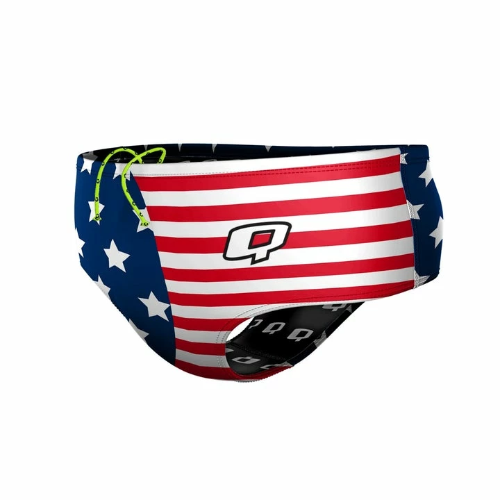 Q Swimwear Stars & Stripes Brief 4 Q Swimwear Stars & Stripes Brief