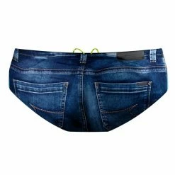 Q Swimwear Blue Jean Classic Brief