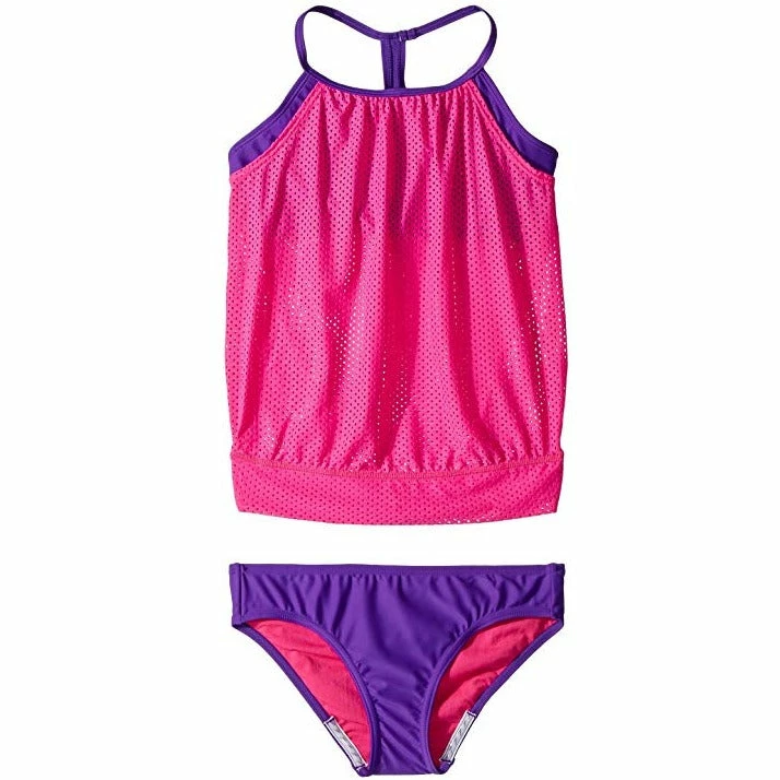 Speedo Girls Blouson Tankini Set 3 Speedo Girls Blouson Tankini Set