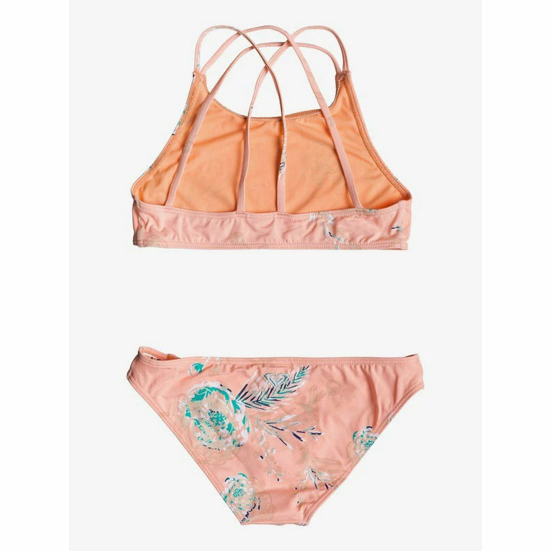 Roxy Girl Darling Girl Crop Top Bikini Set 4 Roxy Girl Darling Girl Crop Top Bikini Set