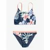 Kid's New Arrivals Roxy Girls 7-16 Summer Good Wave Crop Top Bikini Set