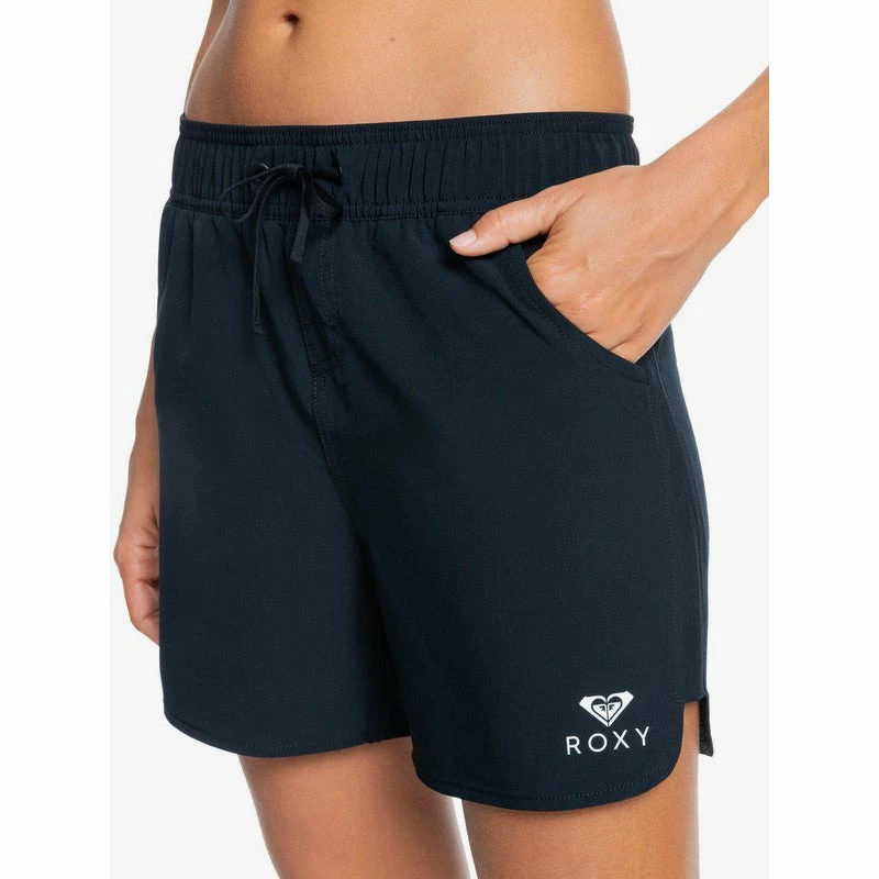 Juniors Swimwear Roxy Wave 5 Inch Board Short 4 Juniors Swimwear Roxy Wave 5 Inch Board Short