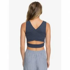 MI Sports Roxy Good Keepsake Cropped Tank Top Tops