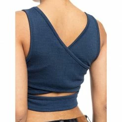 MI Sports Roxy Good Keepsake Cropped Tank Top Tops